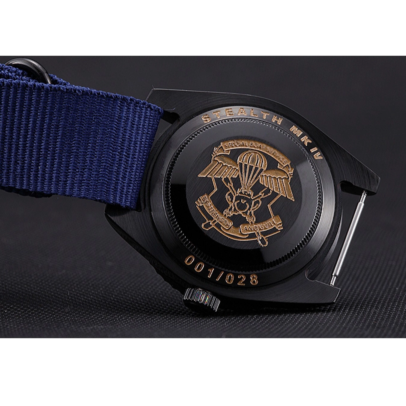 Aaa replica watch Rolex Blue Submariner Stealth 621994 0712